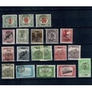 1919 - Emisiunea Oradea, lot timbre neuzate