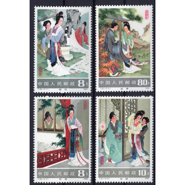 China 1983 - Opere chinezești, serie neuzata