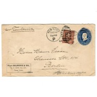 SUA 1894 - Plic circulat New York - Berlin