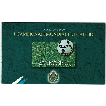 San Marino 1998 - C.M. fotbal, serie minicoli in carnet San Marino 1998 - C.M. fotbal, serie minicoli in carnet