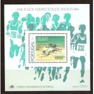 Portugalia 1984 - Jocurile Olimpice, sport, colita neuzata