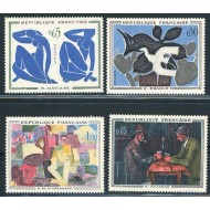 Franta 1961 - Picturi, arta, serie neuzata