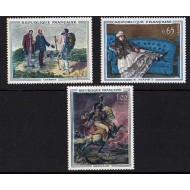 Franta 1962 - Picturi, arta, serie neuzata