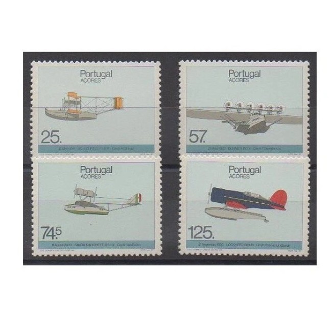 Portugal Azore 1987 - Avioane, aviație, serie neuzata