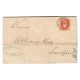 Austria 1868 - Plic circulat Wien - Frankfurt am Main