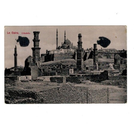 Cairo (Egipt) 1906 - Citadela, carte postala expediata in Germania