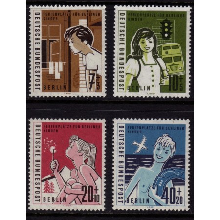 Berlin 1960 - Copii, locuri de vacanta, serie neuzata Berlin 1960 - Copii, locuri de vacanta, serie neuzata