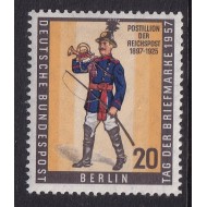 Berlin 1957 - Ziua mărcii poștale, serie neuzata