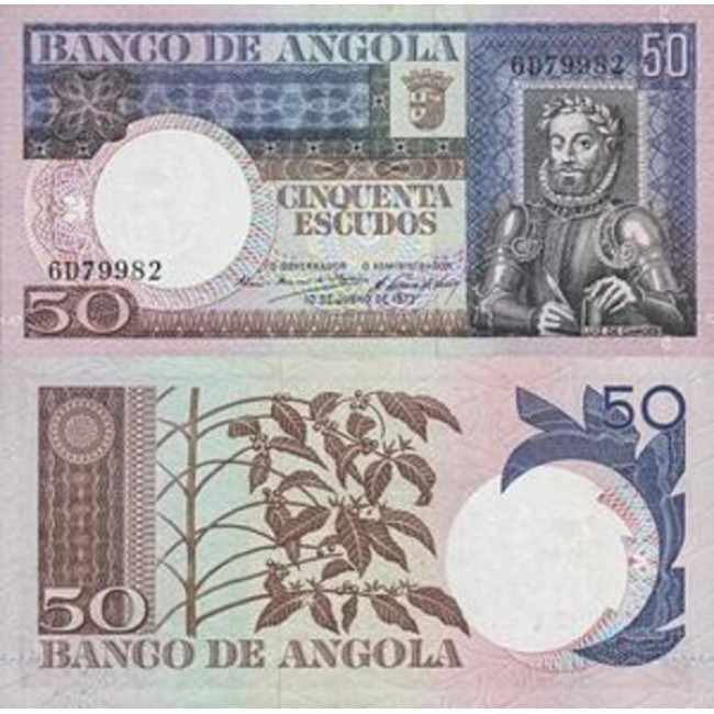 Angola 1973 - 50 escudos UNC
