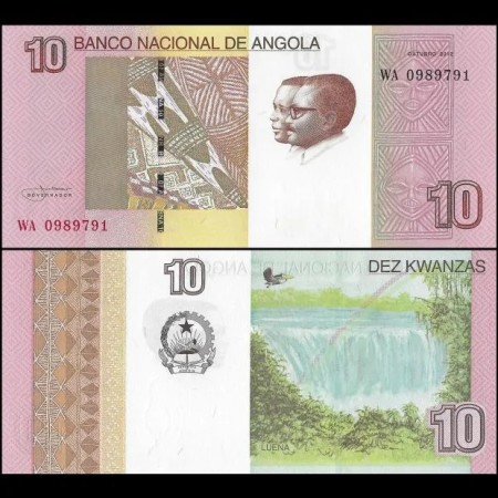 Angola 2012 - 10 kwanzas UNC Angola 2012 - 10 kwanzas UNC