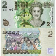 Fiji 2007 - 2 dollars UNC