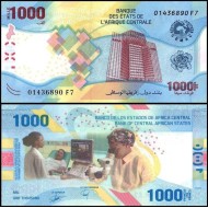 Central African States 2020 - 100 francs UNC