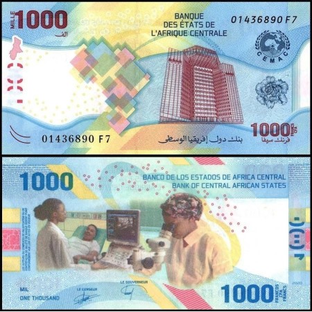 Central African States 2020 - 100 francs UNC