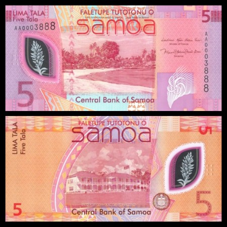 Samoa 2023 - 5 tala UNC