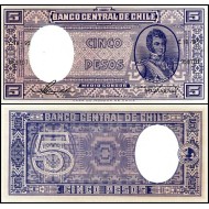 Chile 1958 - 5 pesos UNC