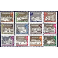 Berlin 1962 - Vederi din vechiul Berlin, arhitectura, serie neuzata