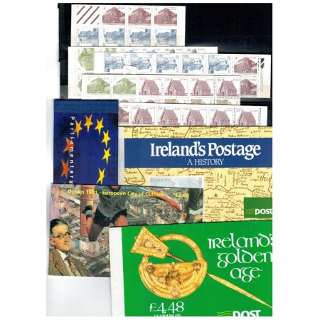 Irlanda - Lot 9 carnete filatelice neuzate Irlanda - Lot 9 carnete filatelice neuzate