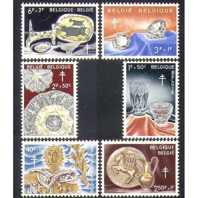 Belgia 1960 - Arta, meșteșuguri, serie neuzata