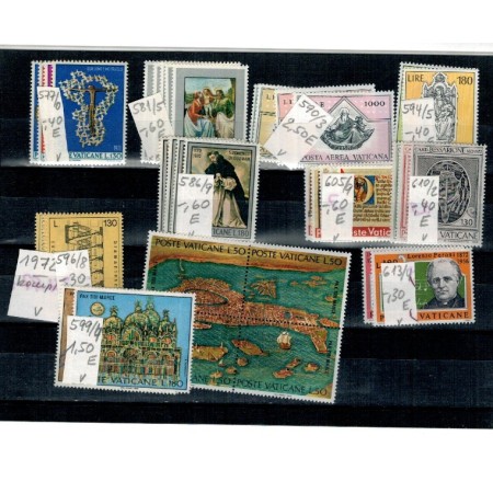 Vatican - Lot timbre neuzate