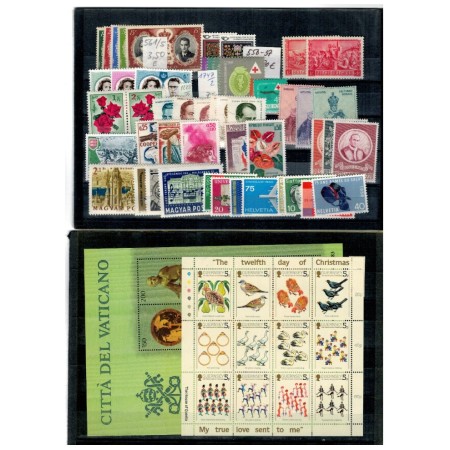 Lot timbre si colite străine neuzate Lot timbre si colite străine neuzate