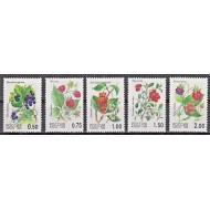 Rusia 1998 - Fructe de pădure, serie neuzata