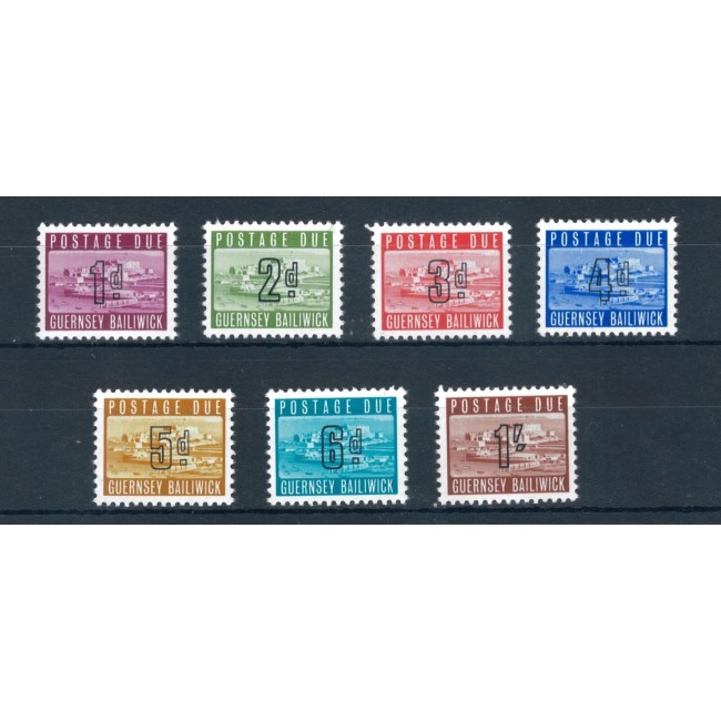 Guernsey 1969 - Porto, serie neuzata