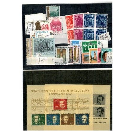 Lot timbre străine neuzate