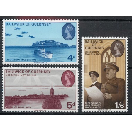 Guernsey 1970 - Aniversarea eliberării, serie neuzata Guernsey 1970 - Aniversarea eliberării, serie neuzata