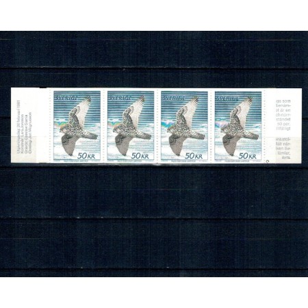 Suedia 1981 - Soim de tundra, păsări, carnet filatelic neuzat Suedia 1981 - Soim de tundra, păsări, carnet filatelic neuzat