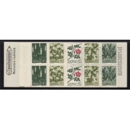 Suedia 1968 - Flori, carnet filatelic neuzat