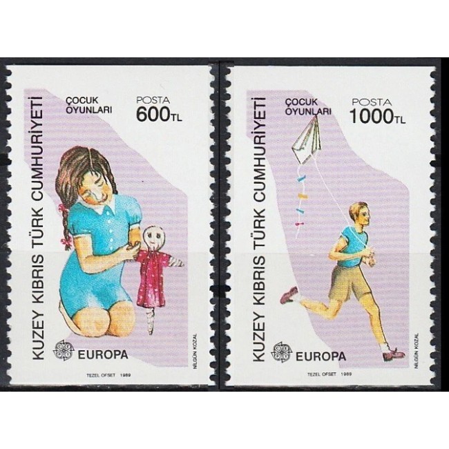 Cipru Turcesc 1969 - Copii, jocuri, serie neuzata, din carnet