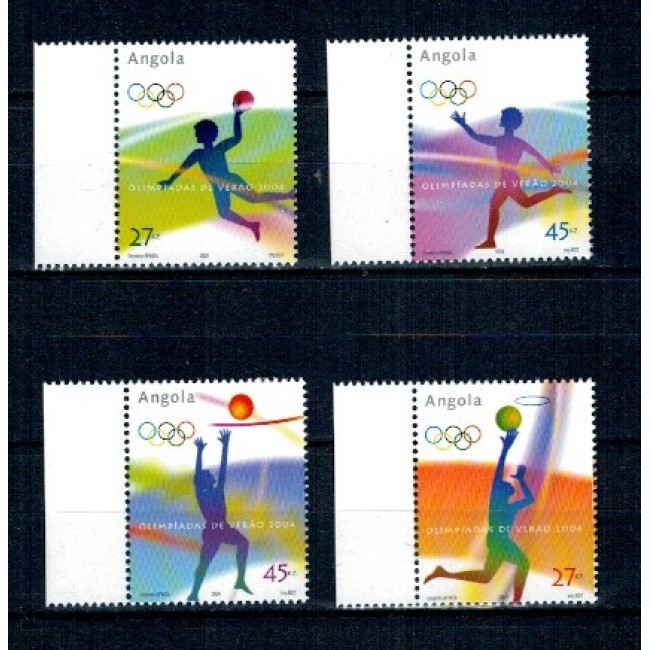 Angola 2004 - Jocurile Olimpice, sport, serie neuzata Angola 2004 - Jocurile Olimpice, sport, serie neuzata