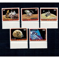 Haute Volta 1973 - Cosmonautica, serie neuzata