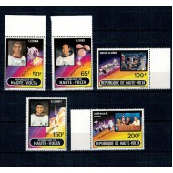 Haute Volta 1973 - Cosmonautica, Apollo 17, serie neuzata