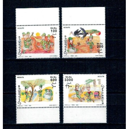 Somalia 2003 - Cercetași, serie neuzata Somalia 2003 - Cercetași, serie neuzata