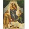 Vatican 2012 - Madonna Sixtina, Raphael, pictura, arta, colita neuzata