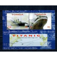 Tonga 2012 - Titanic, vapoare, colita neuzata