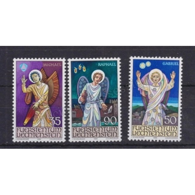 Liechtenstein 1986 - Crăciun, serie neuzata