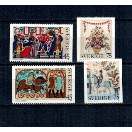 Suedia 1973 - Crăciun, serie neuzata Suedia 1973 - Crăciun, serie neuzata