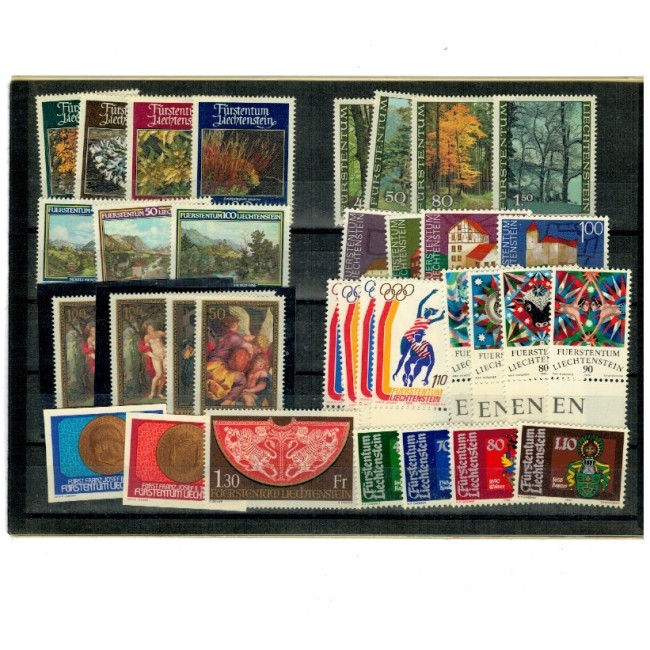 Liechtenstein - Lot timbre neuzate