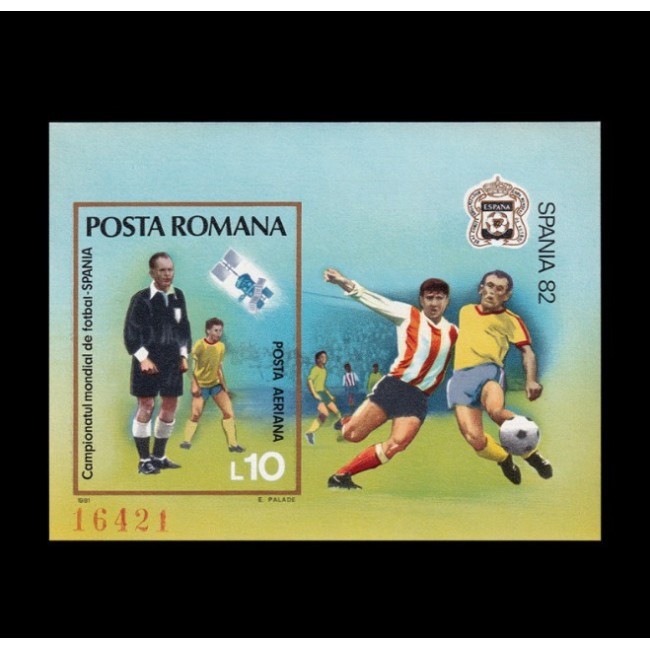 1981 - Campionatul Mondial de Fotbal Spania, colita nedantelata neuzata