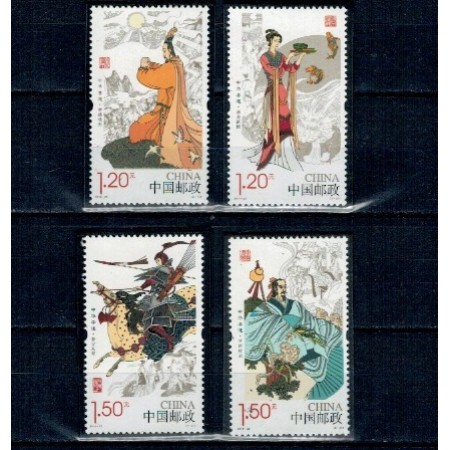 China 2014 - Confucius, literatura, arta, serie neuzata China 2014 - Confucius, literatura, arta, serie neuzata