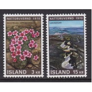 Islanda 1970 - Conservarea naturii, serie neuzata