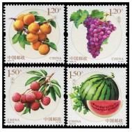 China 2016 - Fructe, serie neuzata