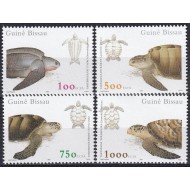 Guinea Bissau 2001 - Fauna, broasca țestoasa, serie neuzata