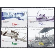 Guinea Bissau 2002 - Avion, aviație, serie neuzata