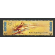 Aitutaki 1990 - Protecția mediului, serie neuzata