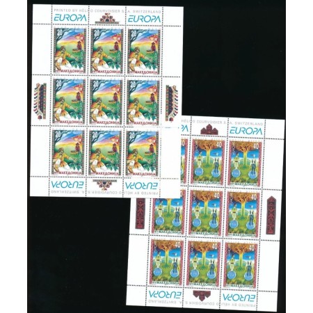Macedonia 1997 - Europa, mituri si legende, serie minicoli neuzate Macedonia 1997 - Europa, mituri si legende, serie minicoli neuzate