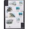 Australian Antarctic 2001 - Fauna WWF, serie 4 plicuri prima zi FDC