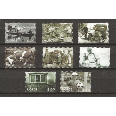 Norvegia 1999 - Millennium, imagini din viata de zi cu zi, serie neuzata Norvegia 1999 - Millennium, imagini din viata de zi cu zi, serie neuzata